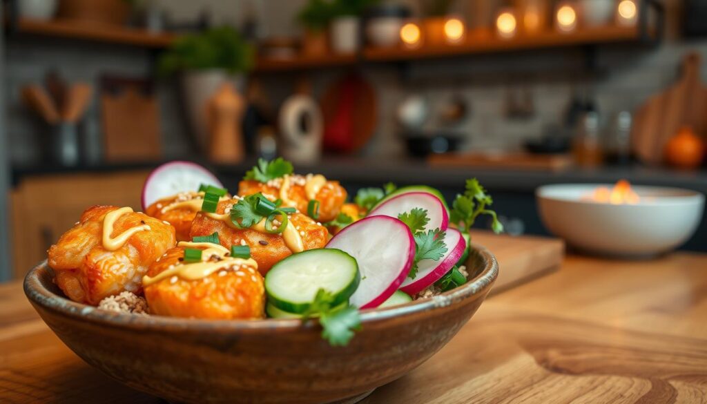 Bang Bang Salmon Bites Bowls